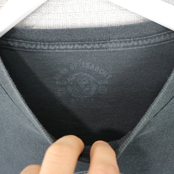 Sons Of Anarchy USA Skull Logo Reaper Longsleeve Mens XXL Faded - Picture 4 of 7